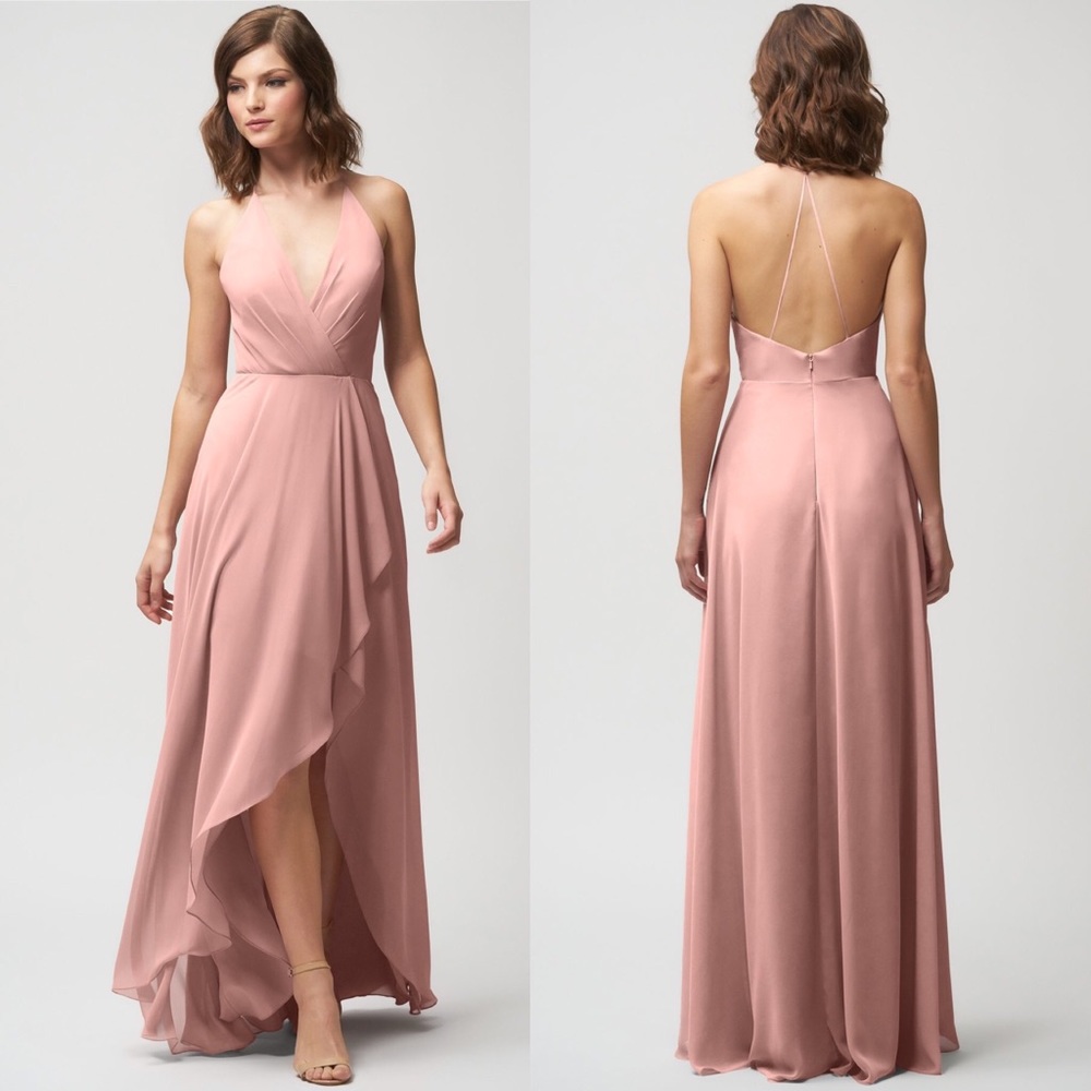 Jenny Yoo Collection Farrah Dress Whipped Apricot